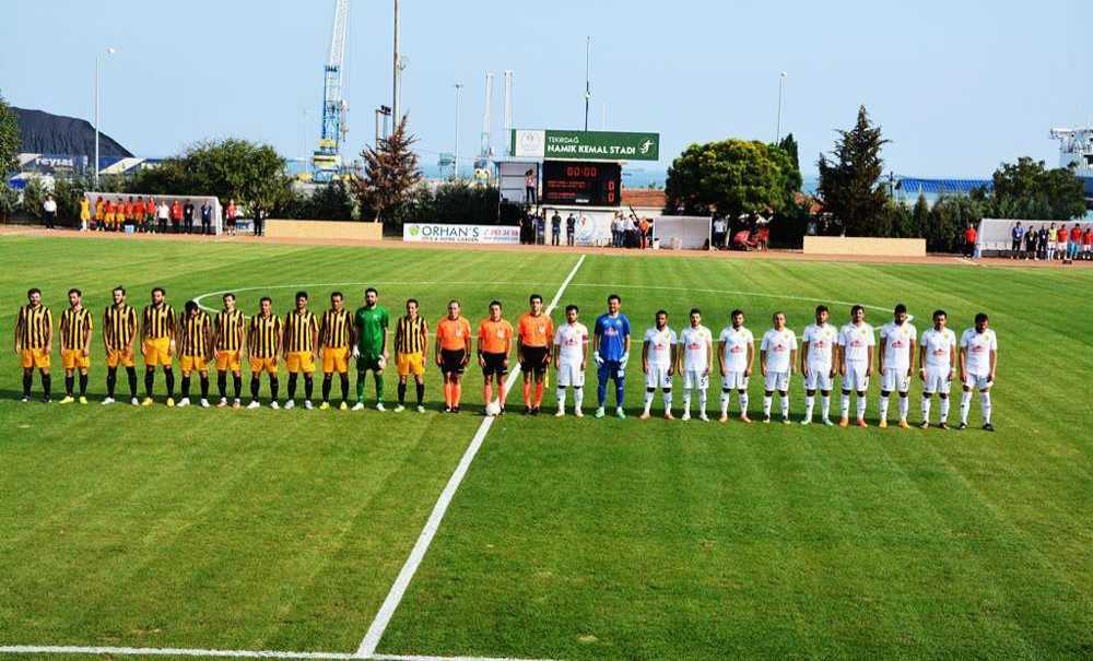 Tekirdağspor Averajla Kümede Kaldı