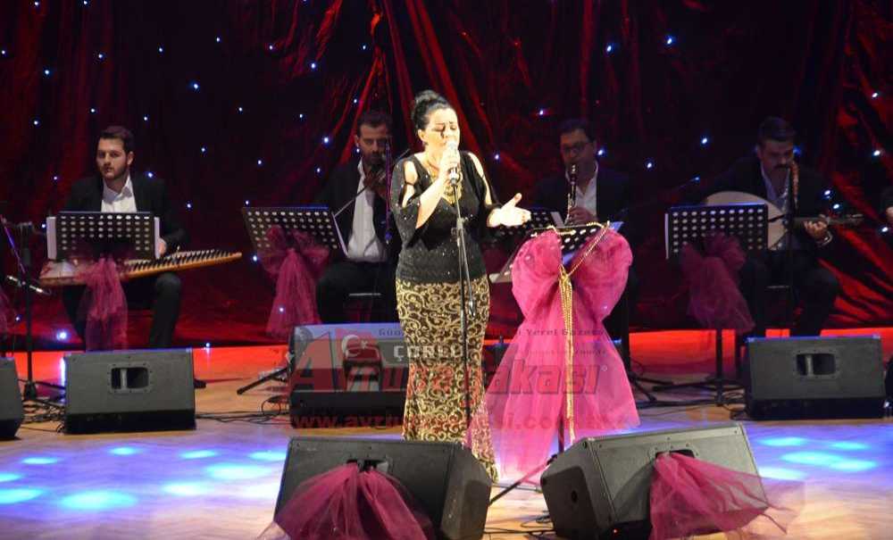 Çorlu'da Tsm Amatör Ses Yarışması Finali Yapıldı