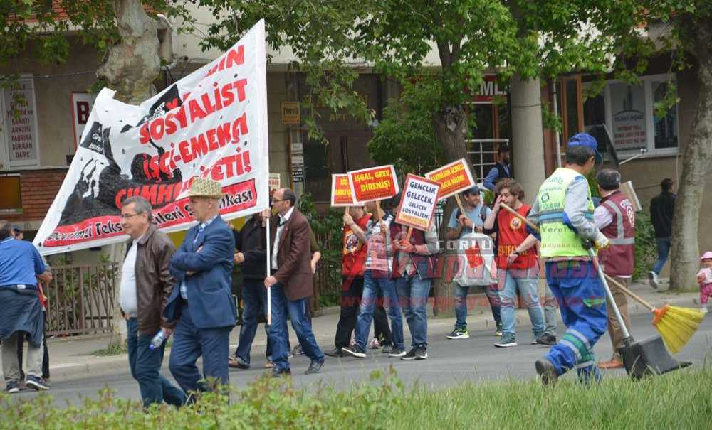 İşçi Bayramını Çalışarak Geçirdiler