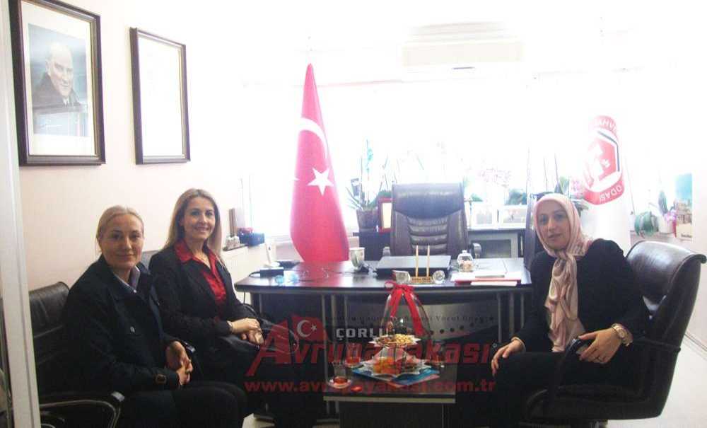 Ötk Yöneticilerinden Çorlu Kahveciler Odası'na Ziyaret