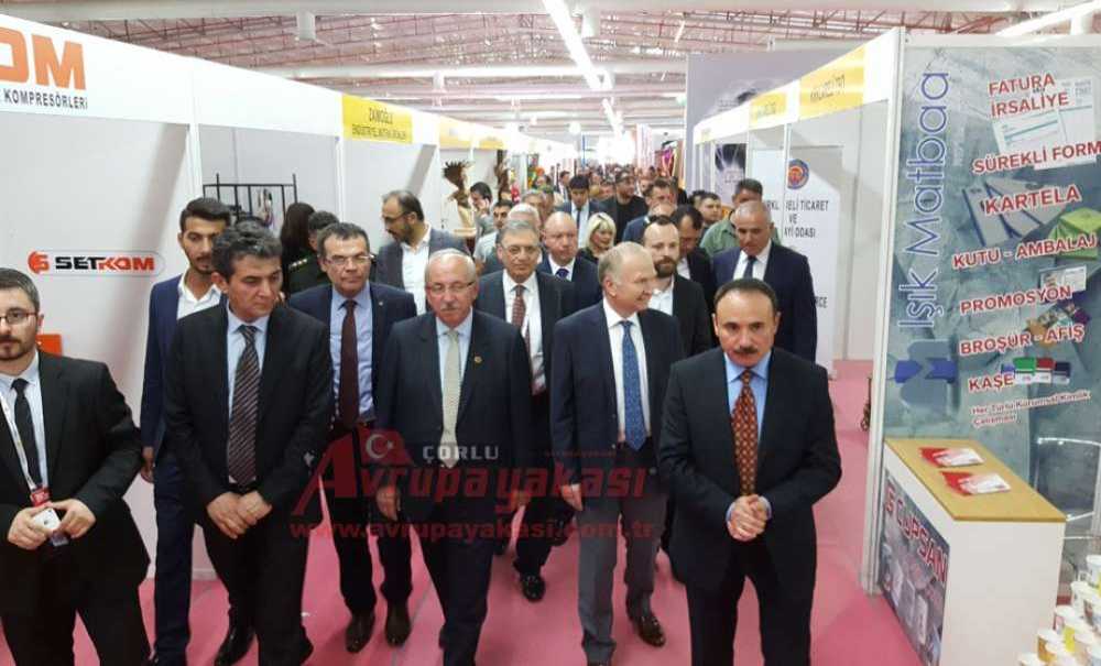 Trakya 1. Genel Sanayi Ve Ticaret Fuarı Açıldı