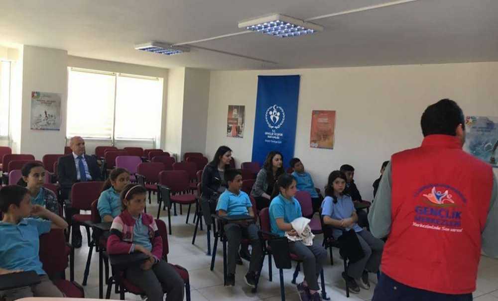 Türkgücü Ortaokulu Öğrencilerinden Çorlu Gençlik Merkezi'ne Ziyaret