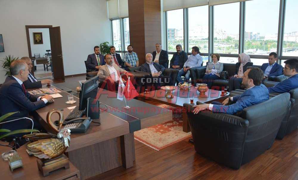 Ak Parti'den Çorlu Tso'ya Ziyaret