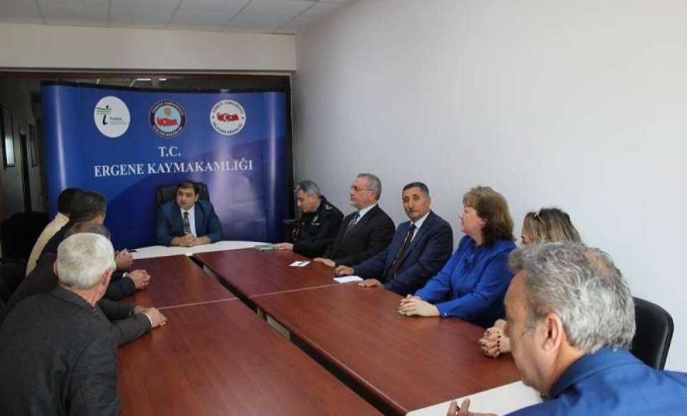 Mayıs Ayı Halk Toplantısı Ergene Kaymakamlığı'nda Düzenlendi