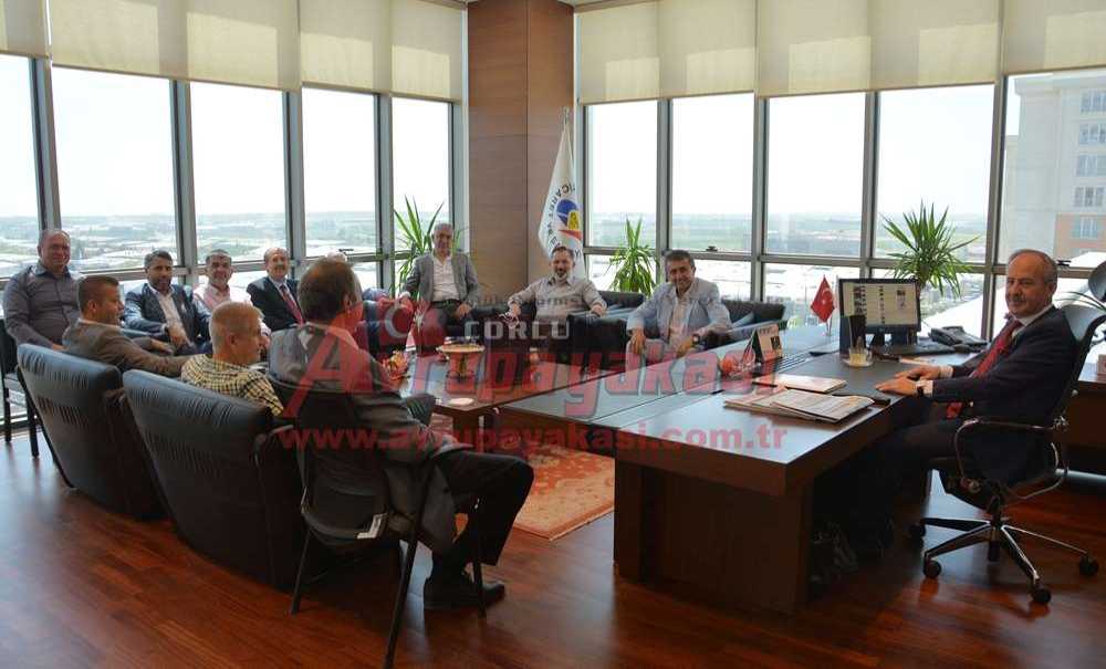 Ak Parti Ergene Teşkilatı'ndan Çorlu Tso'ya Ziyaret