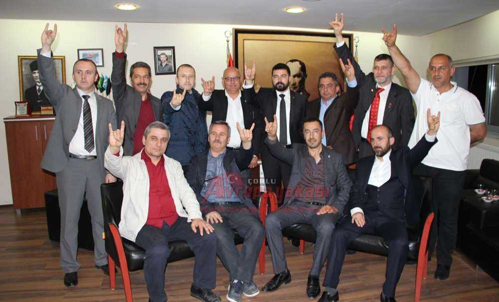 Ötükenli Ülkücülerden Yeni Yönetime Ziyaret