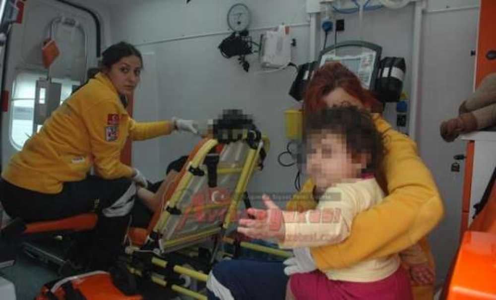 Dumandan Etkilenen 1`i Çocuk 2 Kişi Hastanelik Oldu