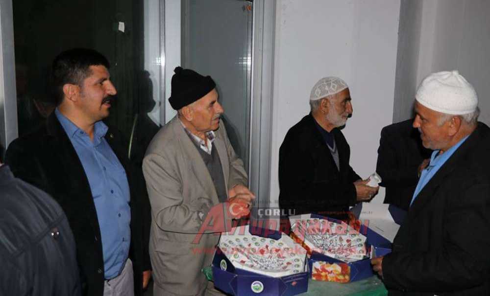 Ergene Belediyesi Berat Kandili'nde Mevlit Okuttu