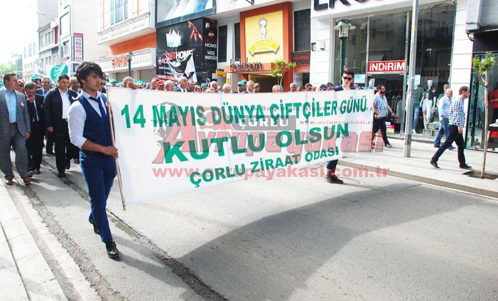 Dünya Çiftçiler Günü Çorlu'da Kutlandı