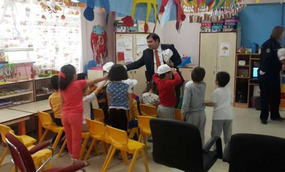 Kaymakam Kızıltoprak'tan Erguvan Anaokulu'na Ziyaret