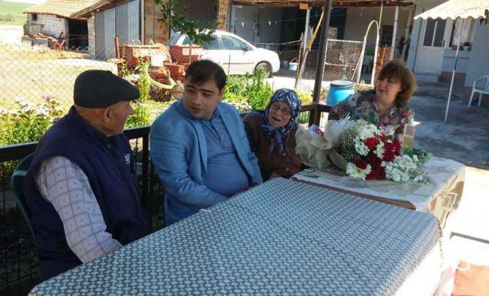 Kaymakam Kızıltoprak'tan Şehit Annelerine Ziyaret