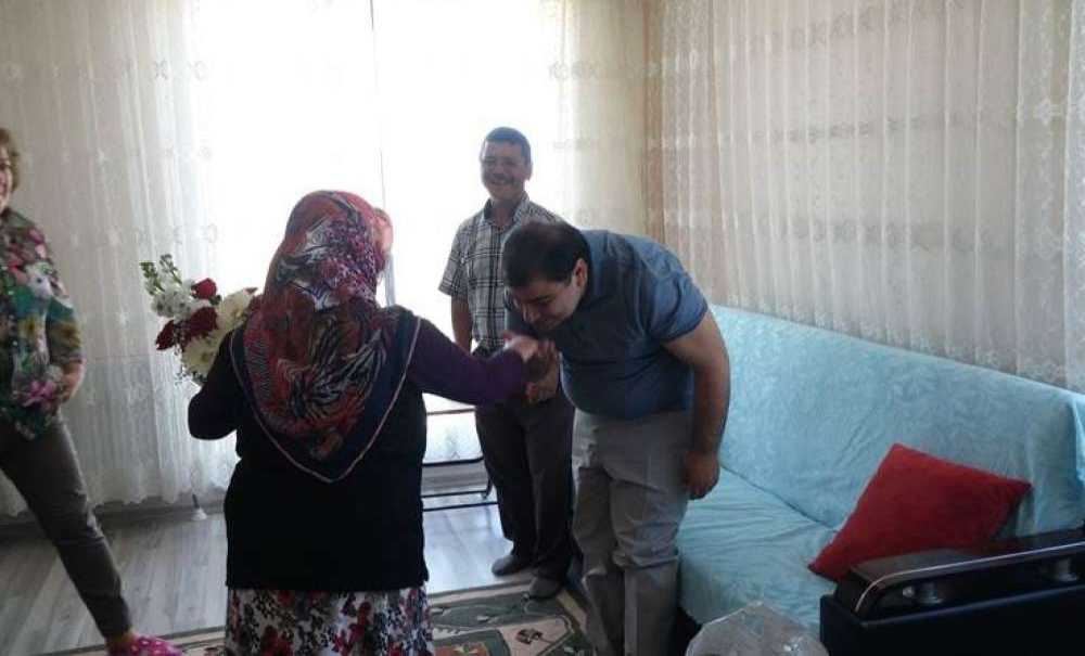 Kaymakam Kızıltoprak'tan Şehit Annelerine Ziyaret