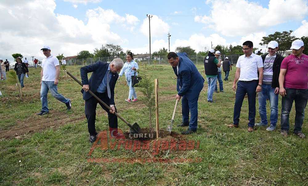 Fidanlar Kent Ormanında Toprakla Buluştu