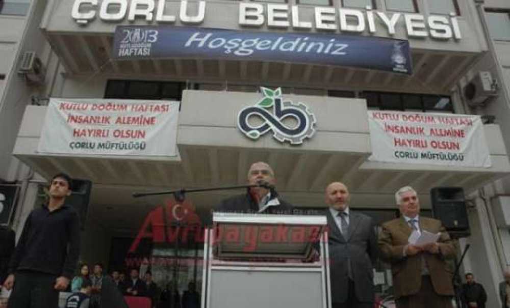 Çorlu Müftülüğü`nden Kutlu Doğum Haftası Etkinlikleri