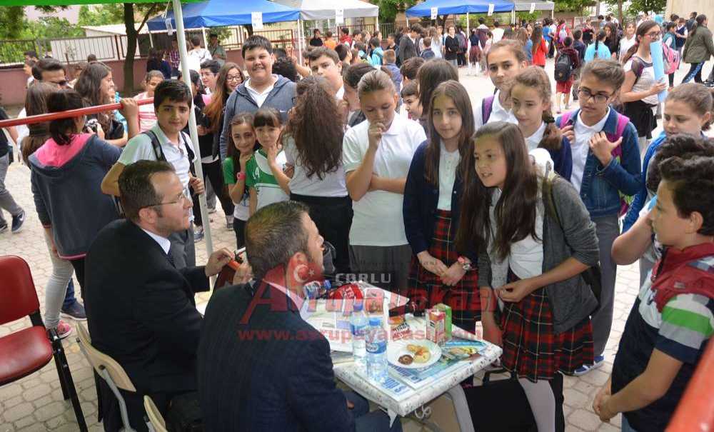 Çorlu Gazeteciler Derneği'nden Öğrencilere Meslek Tanıtımı