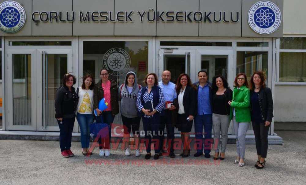 Çorlu Myo'nun İlk Mezunları Öğrencilerle Buluştu