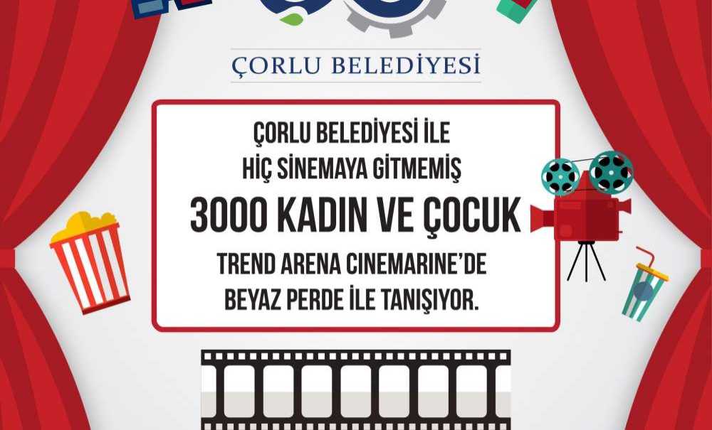 Çorlu Belediyesi Ve Trend Arena'dan Sosyal Sorumluluk Projesi