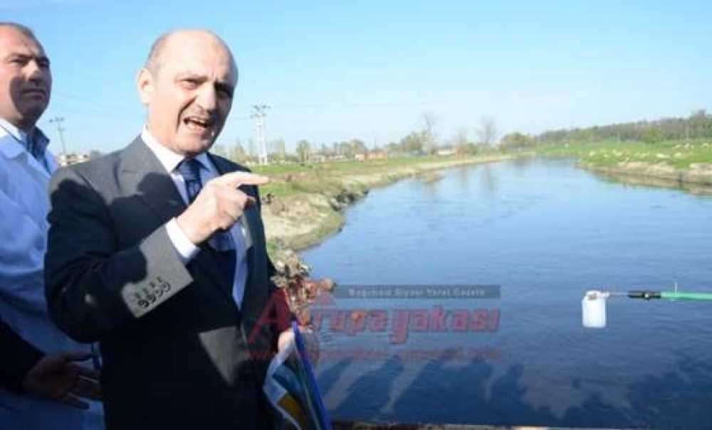 Bakan Bayraktar Çorlu Deresini İnceledi