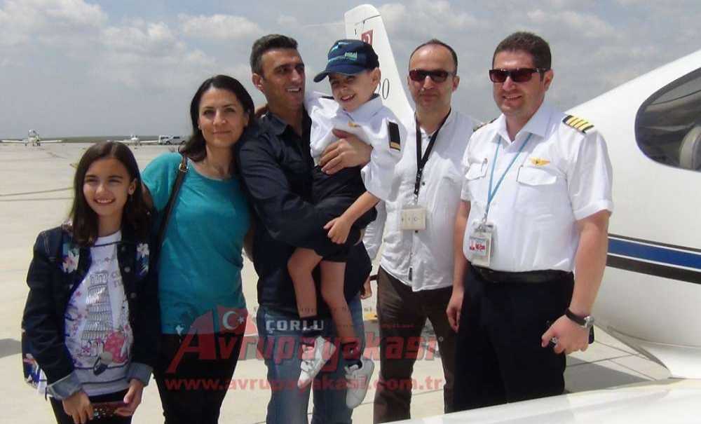 Sma Hastası Kerem'in Hayali Gerçek Oldu