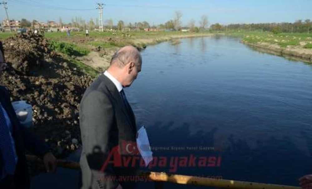 Bakan Bayraktar Çorlu Deresini İnceledi