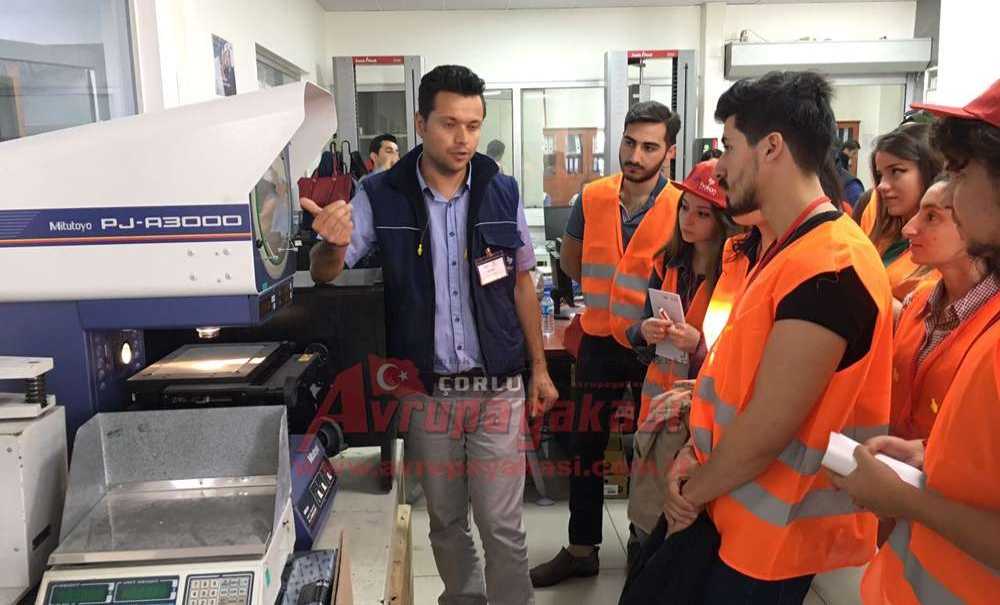 Çorlu Myo Öğrencilerinden Teknik Gezi