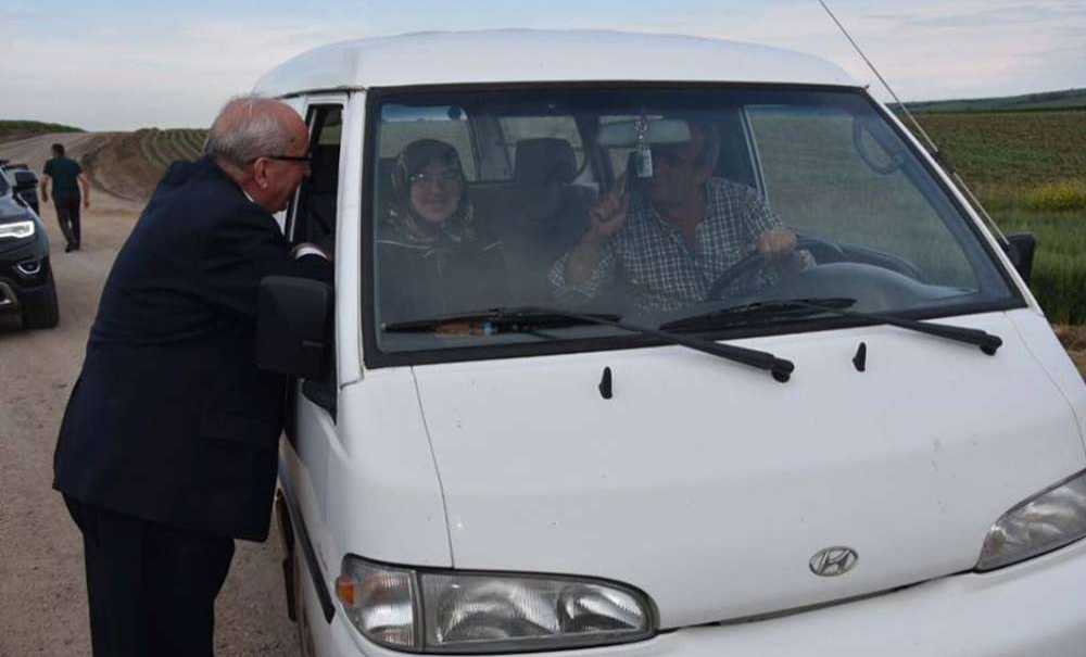 Başkan Albayrak Yol Yapım Çalışmalarını İnceledi