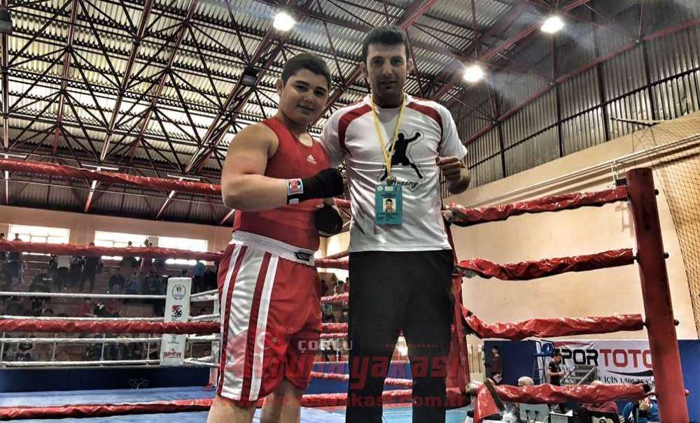 Çorlulu Sporcu Türkiye Üçüncüsü