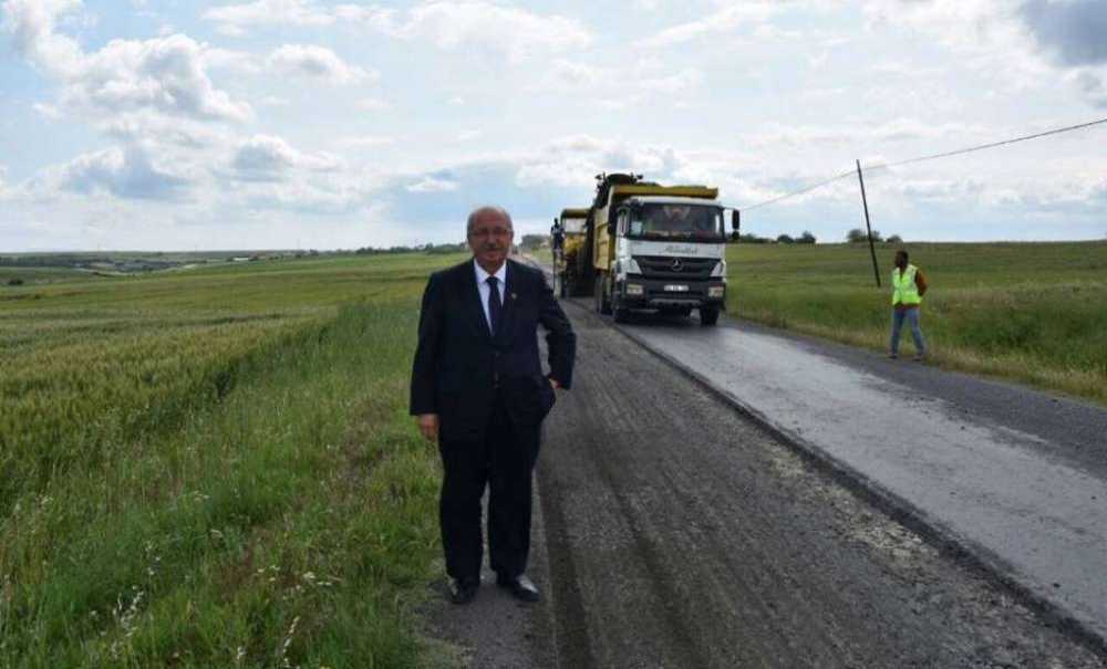 Başkan Albayrak Yol Çalışmalarını Yerinde İnceledi