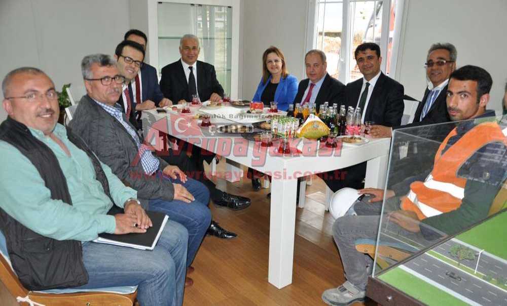 İş Teftiş Kurulu Grup Başkanı Mortaş'tan Zeki Yapı'ya Ziyaret