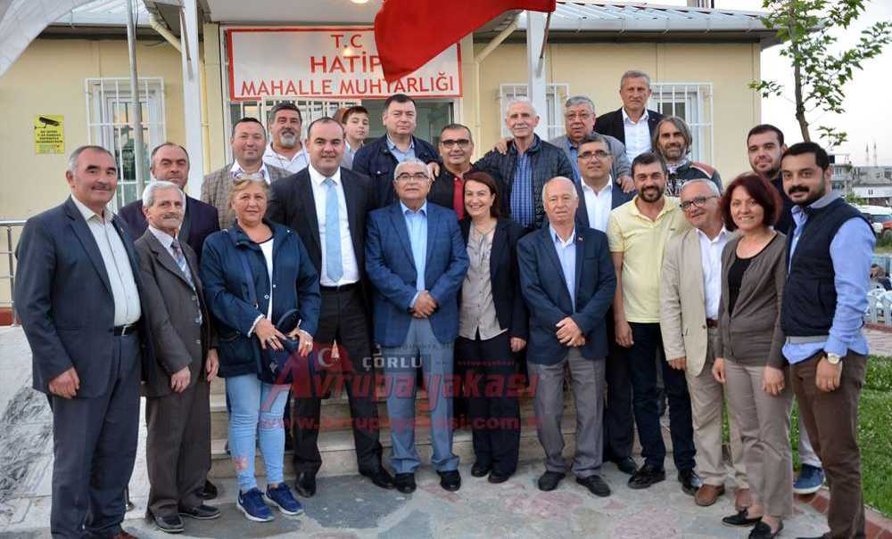 Çorlu Belediyesi'nden Mahallelerde İftar Yemeği