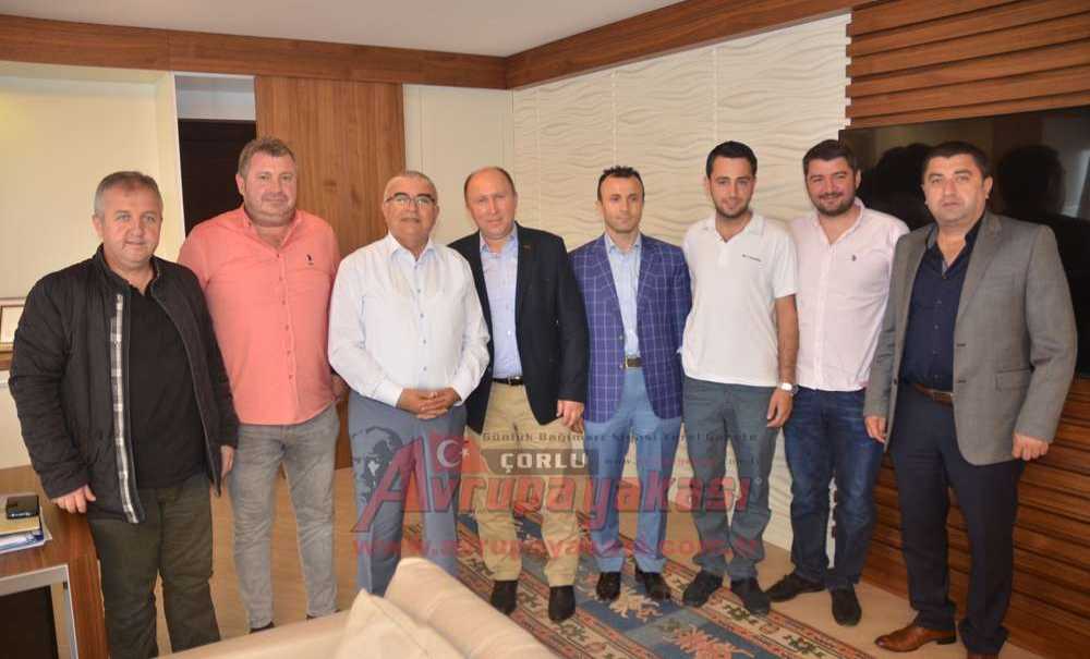 Çorluspor 1947 Yönetiminden Başkan Baysan'a Ziyaret