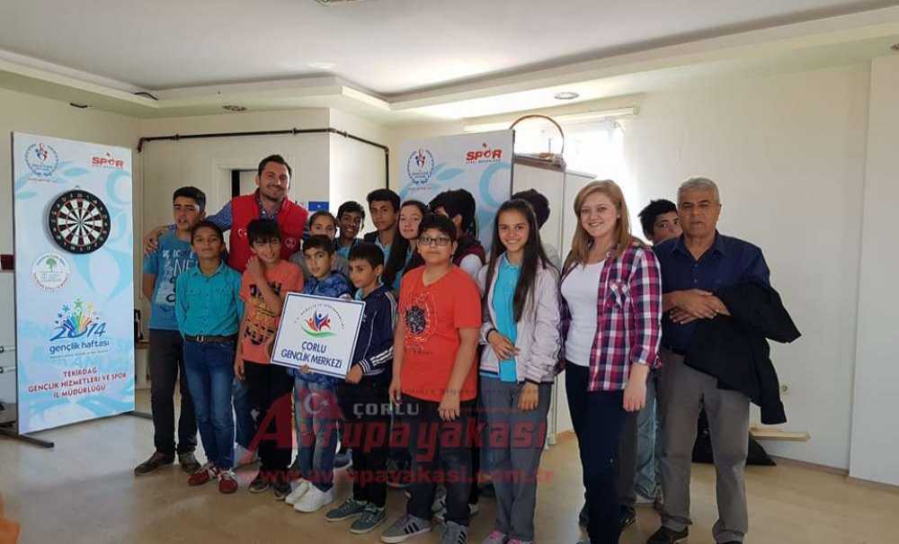 Türkgücü Ortaokulu Öğrencilerinden Çorlu Gençlik Merkezi'ne Ziyaret