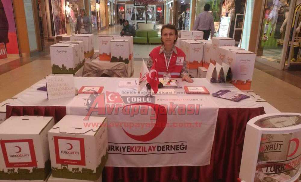 Kızılay Çorlu Şubesi'nden Ramazan Kampanyası