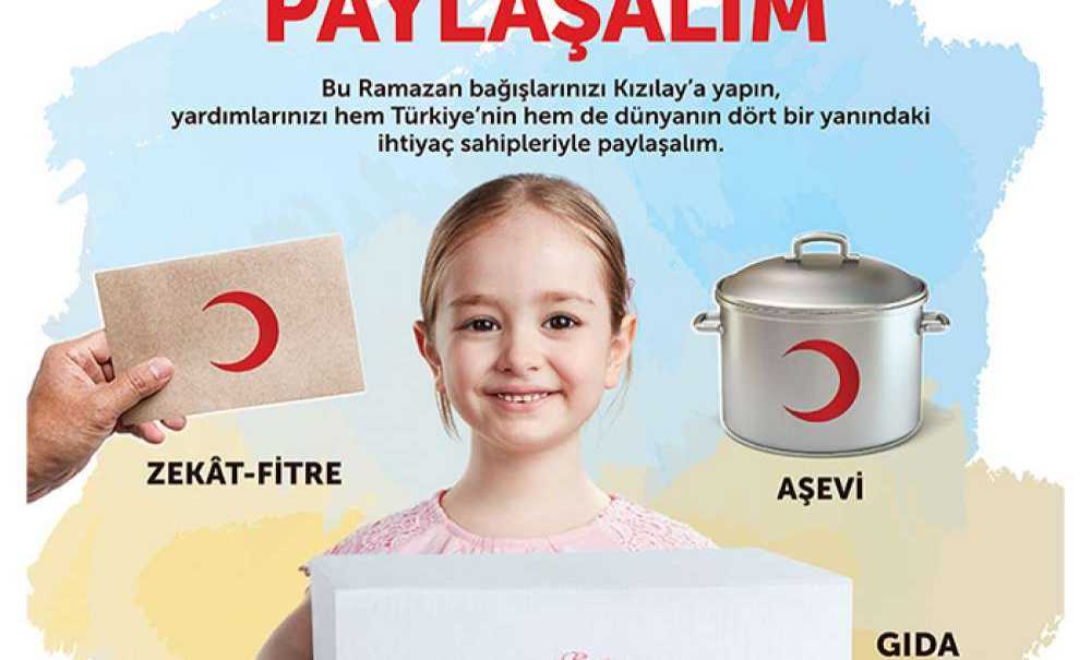 Kızılay Çorlu Şubesi'nden Ramazan Kampanyası