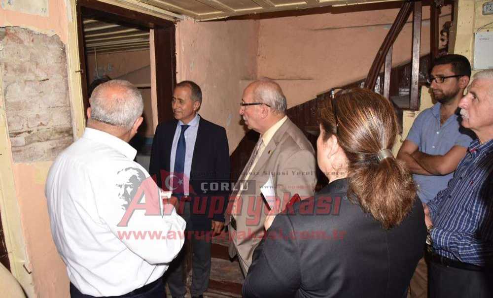 Başkanlar Albayrak Ve Baysan Doğanca Evindeki Çalışmaları İnceledi