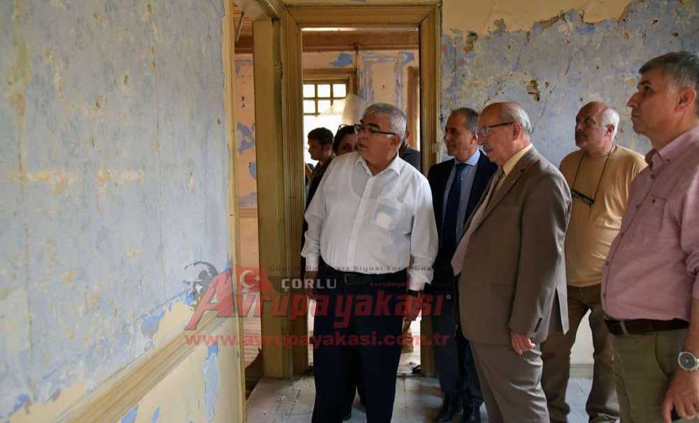 Başkanlar Albayrak Ve Baysan Doğanca Evindeki Çalışmaları İnceledi