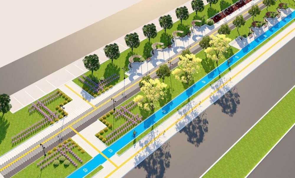 Kent Parkında Çalışmalar Yeniden Başladı