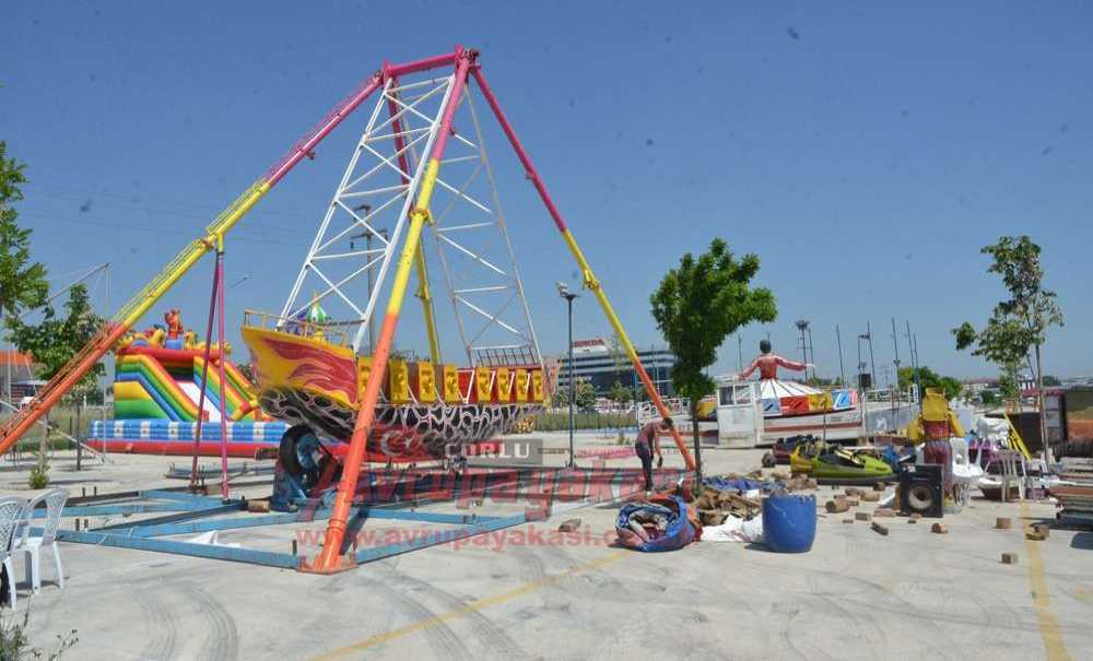 Büyük Eğitim Kermesine Lunapark Kuruluyor