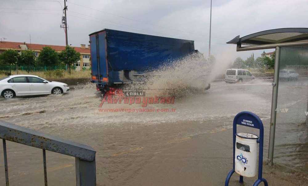 Çorlu Sular Altında Kaldı