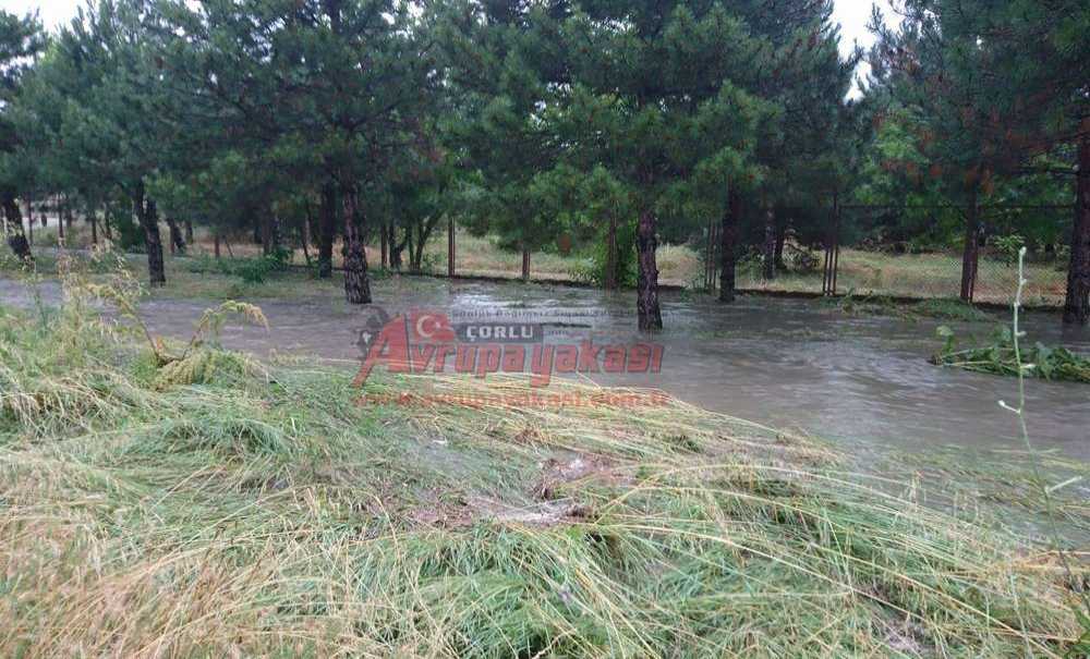 Çorlu Sular Altında Kaldı