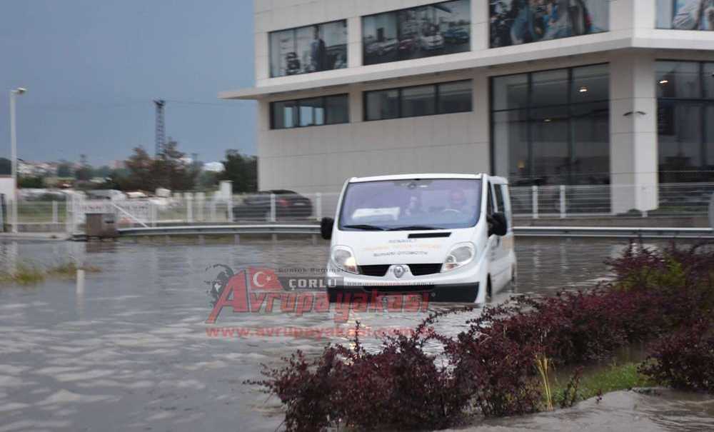Çorlu Sular Altında Kaldı