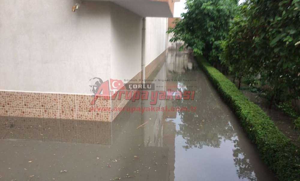 Çorlu Sular Altında Kaldı