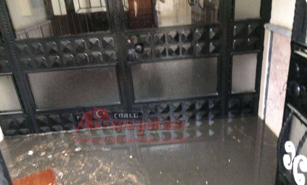 Çorlu Sular Altında Kaldı