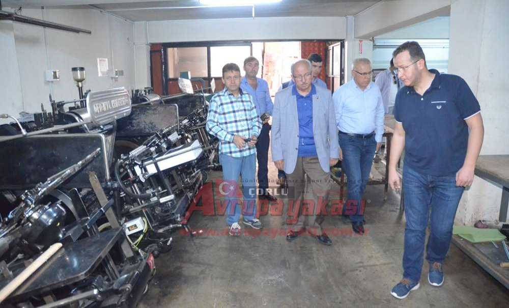 Başkan Albayrak'tan Gazetemize Geçmiş Olsun Ziyareti