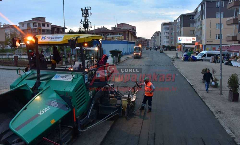 Büyükşehir Asfalt Atağına Kalkıyor