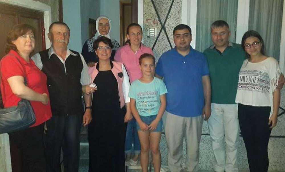 Kaymakam Kızıltoprak'tan Şehit Ailelerine Ramazan Ziyaretleri