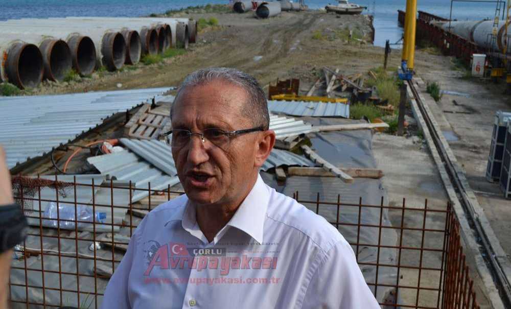 Ergene Derin Deniz Deşarj Genel Müdürü Mehmet Ceyhan; “Sistem Bölgeyi Atık Sudan Arındıracak”