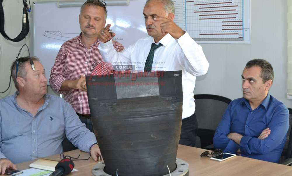 Ergene Derin Deniz Deşarj Genel Müdürü Mehmet Ceyhan; “Sistem Bölgeyi Atık Sudan Arındıracak”