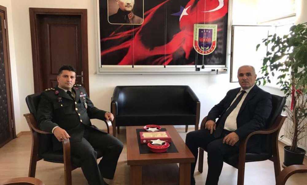 Kaymakam Kılıç'tan Jandarmaya Kuruluş Ziyareti