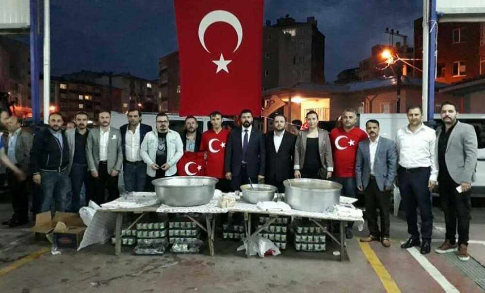 Mhp Çorlu İlçe Teşkilatı Hemşeri Derneklerinin İftarlarına Katılıyor